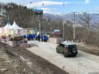 Vehicles of Russian peacekeepers pass freely along Azerbaijan's Lachin-Khankendi road (PHOTO)