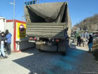Trucks of Russian peacekeepers move freely along Azerbaijani Lachin-Khankendi road (PHOTO)