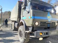 Trucks of Russian peacekeepers move freely along Azerbaijani Lachin-Khankendi road (PHOTO)