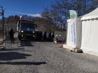 Trucks of Russian peacekeepers move freely along Azerbaijani Lachin-Khankendi road (PHOTO)