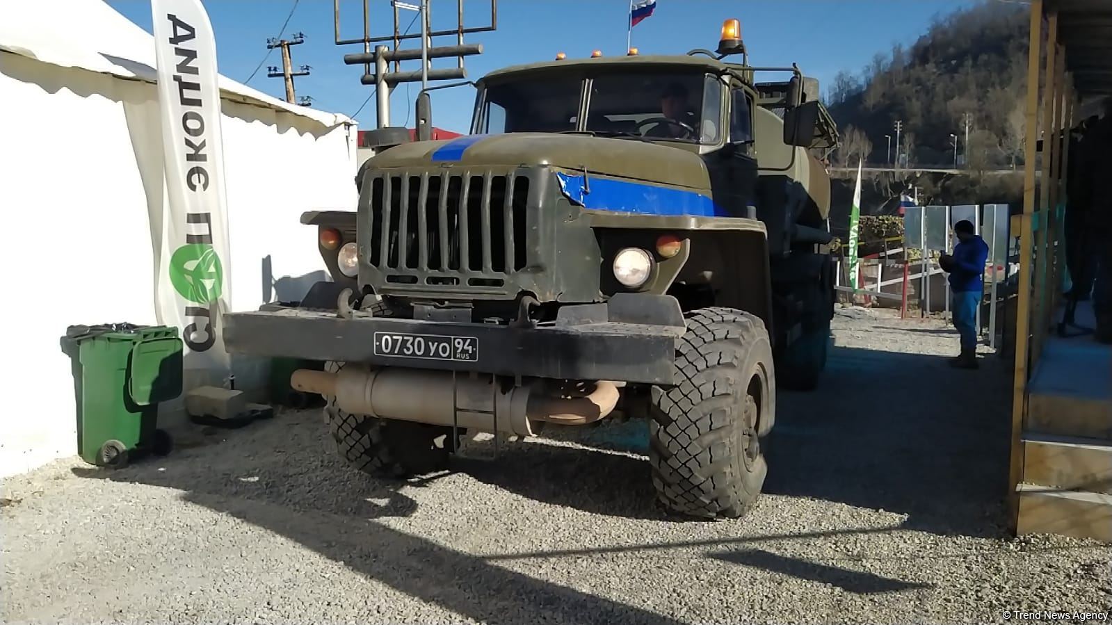 Convoy of Russian peacekeepers moves freely along Azerbaijan's Lachin-Khankendi road (PHOTO)