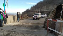 ICRC convoy passes freely along Azerbaijan's Lachin-Khankendi road (PHOTO)