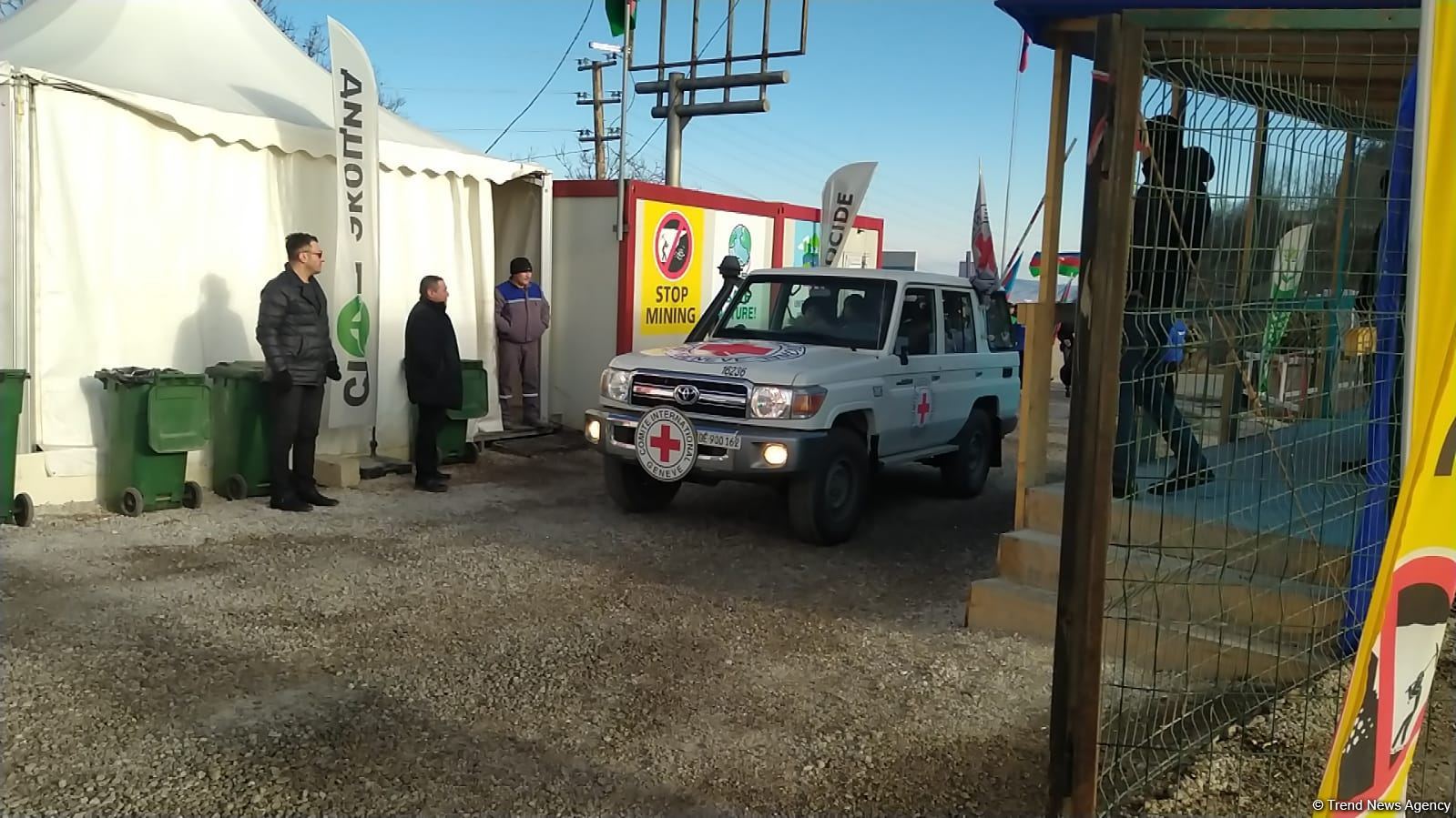 ICRC convoy passes freely along Azerbaijan's Lachin-Khankendi road (PHOTO)