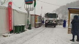 ICRC convoy freely drives along Azerbaijan's Lachin-Khankendi road (PHOTO)