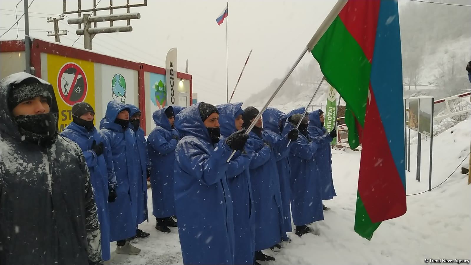 Peaceful protest of Azerbaijani eco-activists continues on Lachin-Khankendi road (PHOTO)