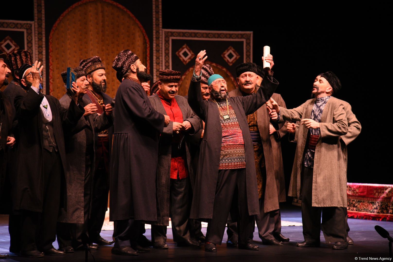 Great leader Heydar Aliyev's favorite "Corpses" play staged at Heydar Aliyev Center in Baku (PHOTO/VIDEO)