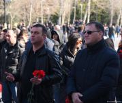 Azerbaijani people honor memory of Khojaly genocide victims (PHOTO)