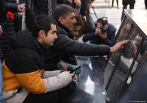 Azerbaijani people honor memory of Khojaly genocide victims (PHOTO)