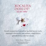 First VP of Azerbaijan Mehriban Aliyeva shares post on 31st anniversary of Khojaly genocide (PHOTO)
