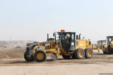 Azerbaijan continues construction of Horadiz-Jabrayil-Zangilan-Aghband highway (PHOTO)