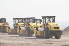 Azerbaijan continues construction of Horadiz-Jabrayil-Zangilan-Aghband highway (PHOTO)