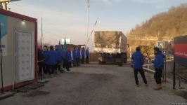 Number of vehicles of Russian peacekeepers move freely along Azerbaijan's Lachin-Khankendi road (PHOTO)