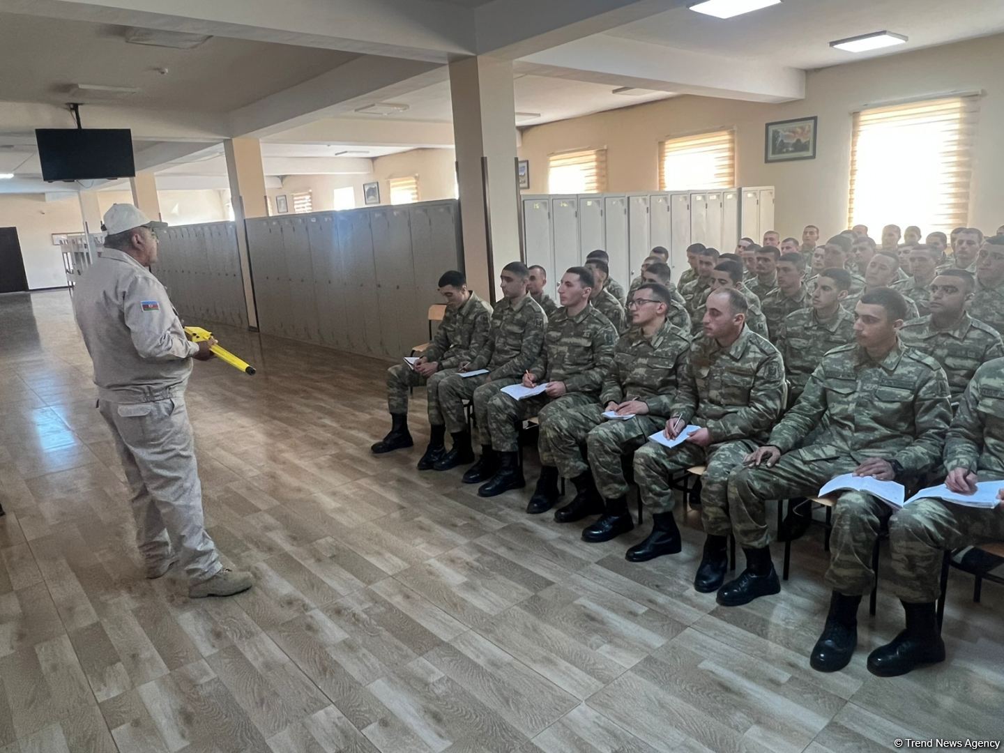 Azerbaijani military units conduct training for de-mining operations (PHOTO)