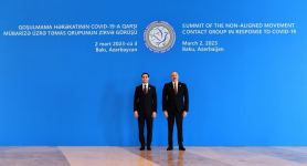 President Ilham Aliyev attends Summit of NAM Contact Group on fight against COVID-19 in Baku (PHOTO/VIDEO)