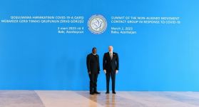 President Ilham Aliyev attends Summit of NAM Contact Group on fight against COVID-19 in Baku (PHOTO/VIDEO)