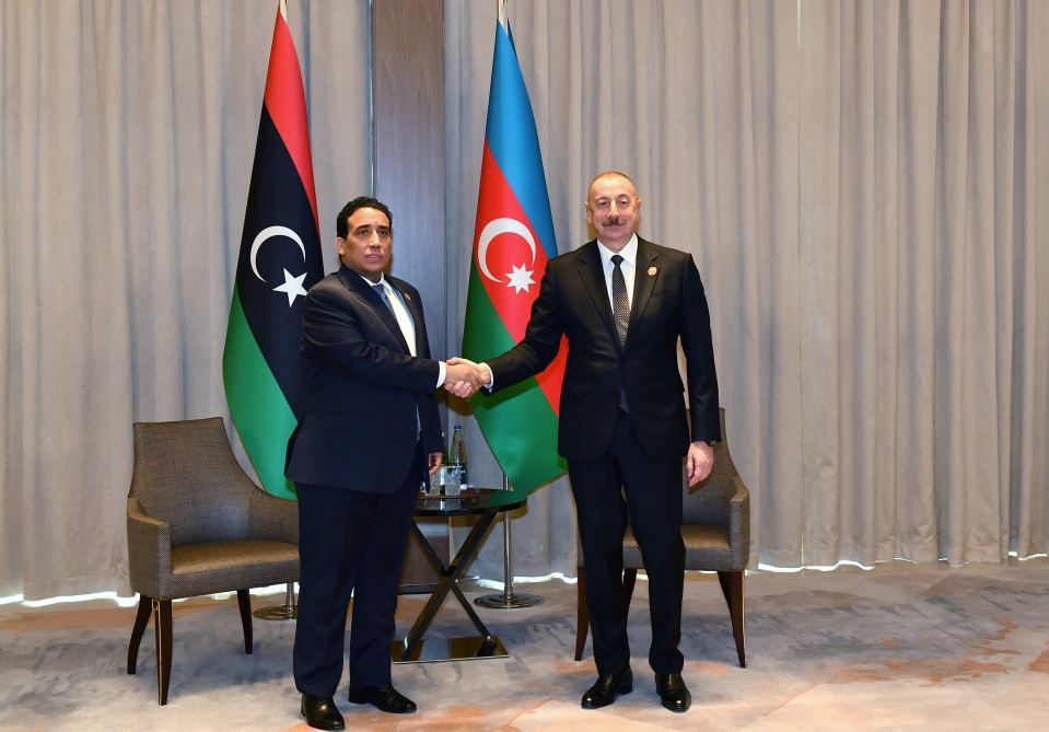 President Ilham Aliyev meets with Head of Presidential Council of Libya (PHOTO/VIDEO)