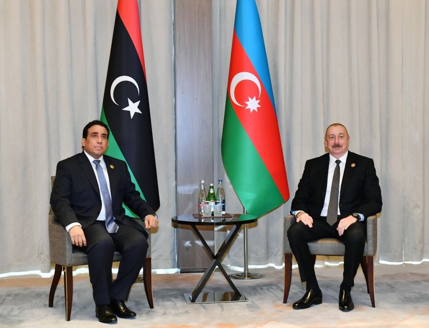 President Ilham Aliyev meets with Head of Presidential Council of Libya (PHOTO/VIDEO)