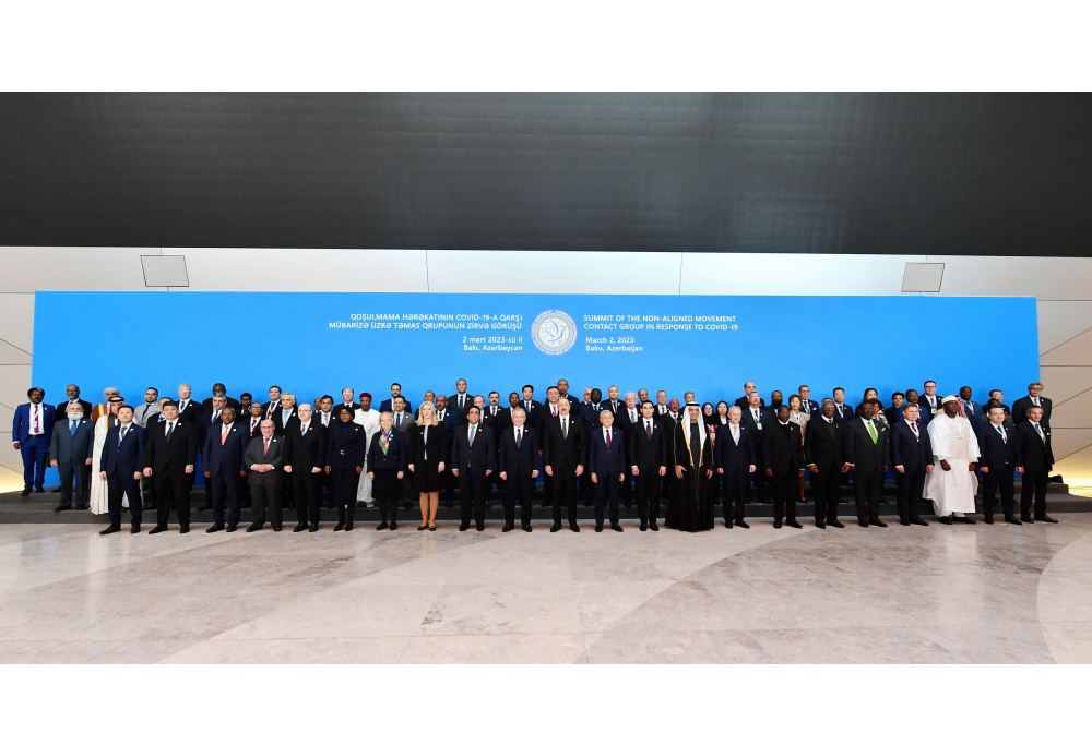President Ilham Aliyev attends Summit of NAM Contact Group on fight against COVID-19 in Baku (PHOTO/VIDEO)