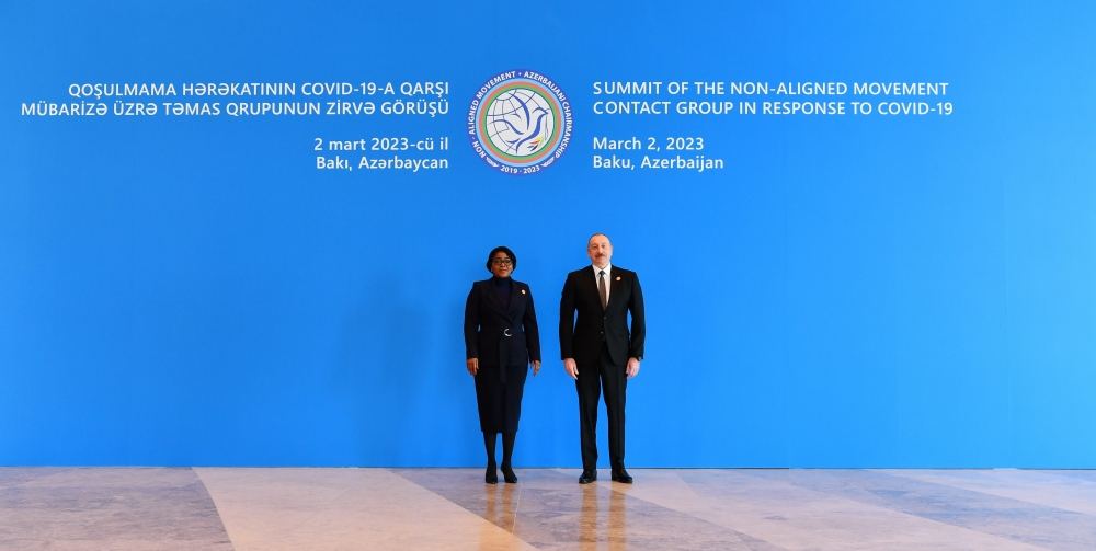 President Ilham Aliyev attends Summit of NAM Contact Group on fight against COVID-19 in Baku (PHOTO/VIDEO)