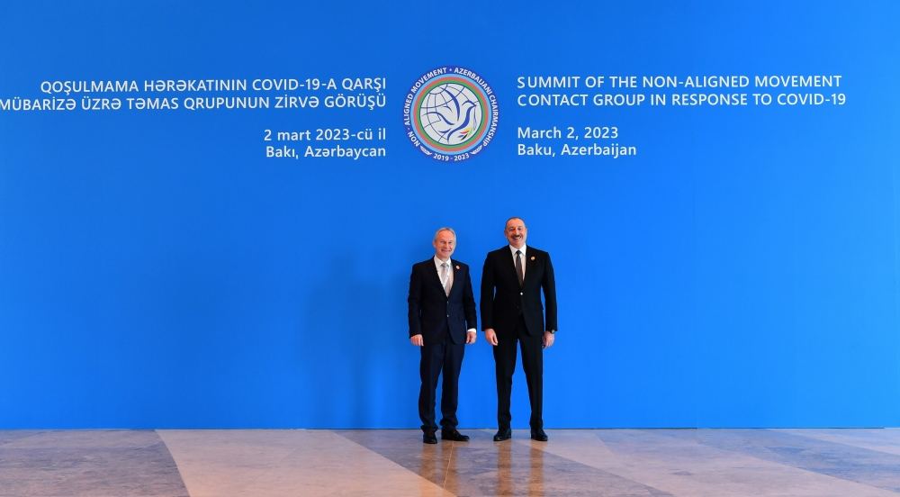President Ilham Aliyev attends Summit of NAM Contact Group on fight against COVID-19 in Baku (PHOTO/VIDEO)