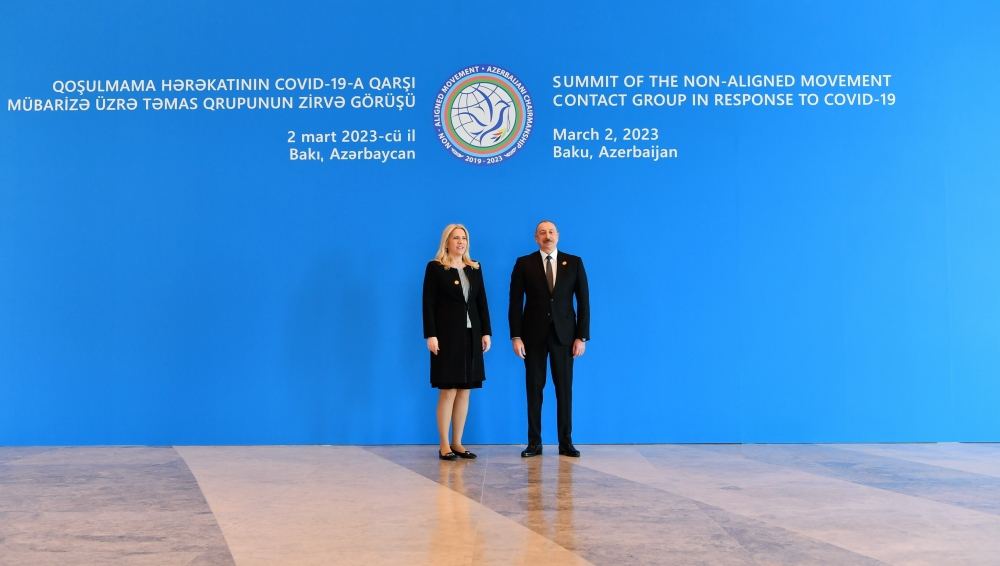 President Ilham Aliyev attends Summit of NAM Contact Group on fight against COVID-19 in Baku (PHOTO/VIDEO)
