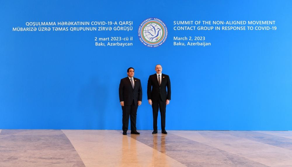 President Ilham Aliyev attends Summit of NAM Contact Group on fight against COVID-19 in Baku (PHOTO/VIDEO)