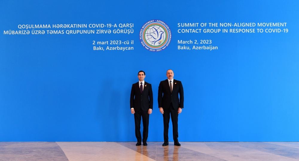 President Ilham Aliyev attends Summit of NAM Contact Group on fight against COVID-19 in Baku (PHOTO/VIDEO)