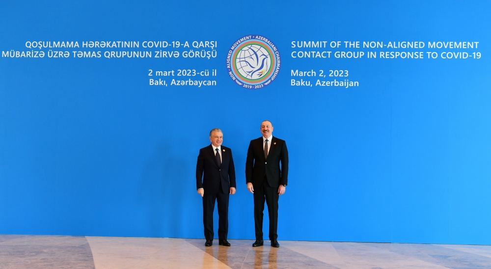 President Ilham Aliyev attends Summit of NAM Contact Group on fight against COVID-19 in Baku (PHOTO/VIDEO)