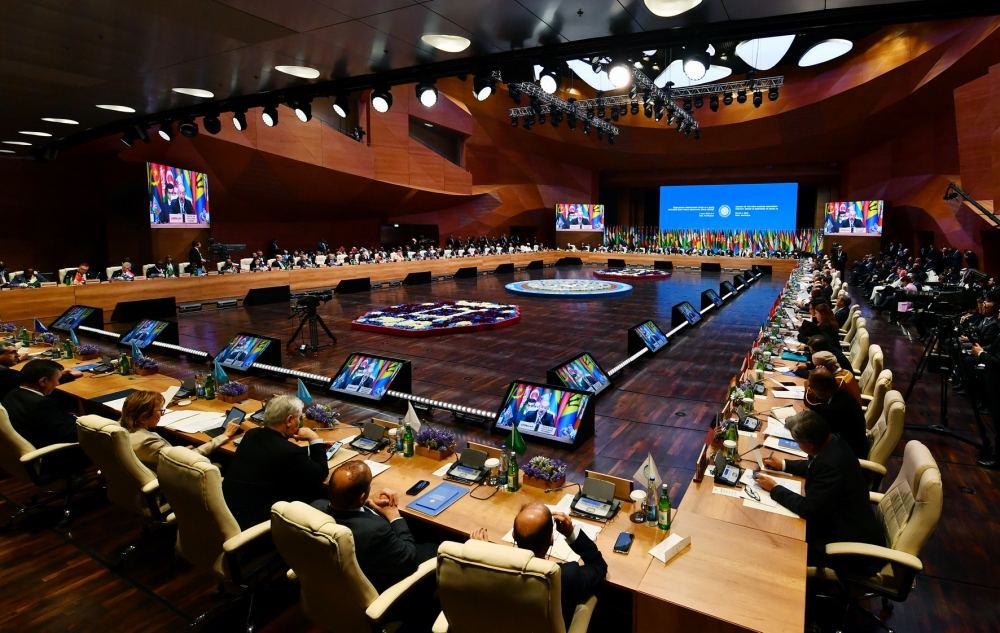 President Ilham Aliyev attends Summit of NAM Contact Group on fight against COVID-19 in Baku (PHOTO/VIDEO)