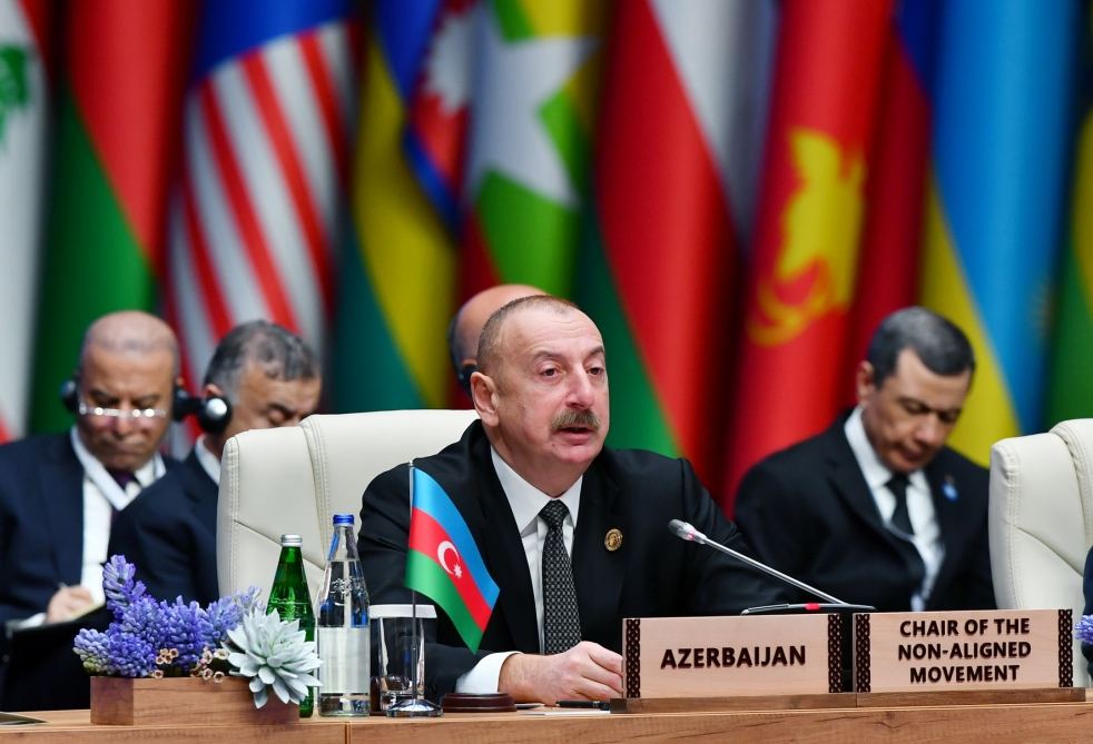 President Ilham Aliyev attends Summit of NAM Contact Group on fight against COVID-19 in Baku (PHOTO/VIDEO)