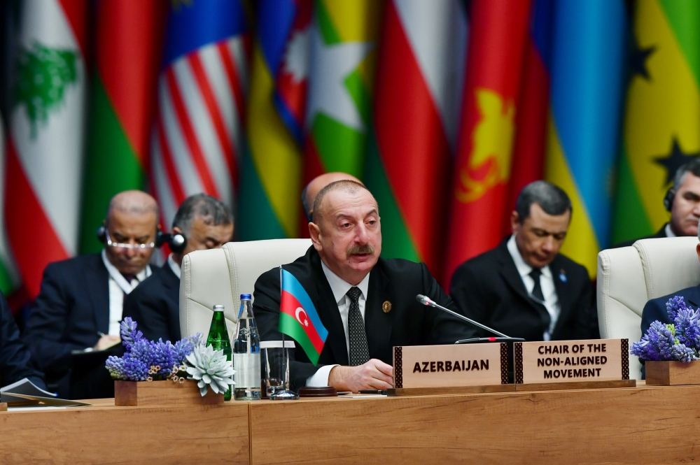 President Ilham Aliyev attends Summit of NAM Contact Group on fight against COVID-19 in Baku (PHOTO/VIDEO)