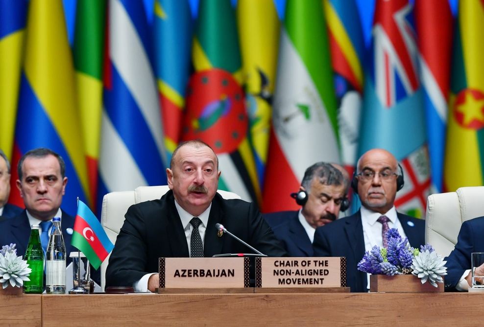 President Ilham Aliyev attends Summit of NAM Contact Group on fight against COVID-19 in Baku (PHOTO/VIDEO)
