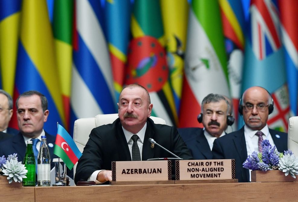 President Ilham Aliyev attends Summit of NAM Contact Group on fight against COVID-19 in Baku (PHOTO/VIDEO)