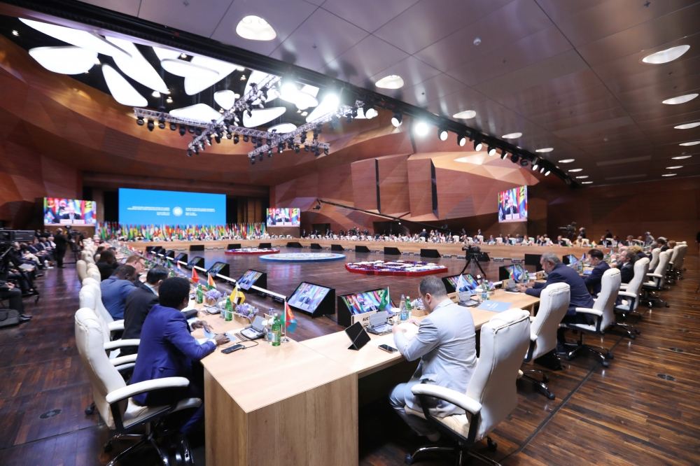 President Ilham Aliyev attends Summit of NAM Contact Group on fight against COVID-19 in Baku (PHOTO/VIDEO)