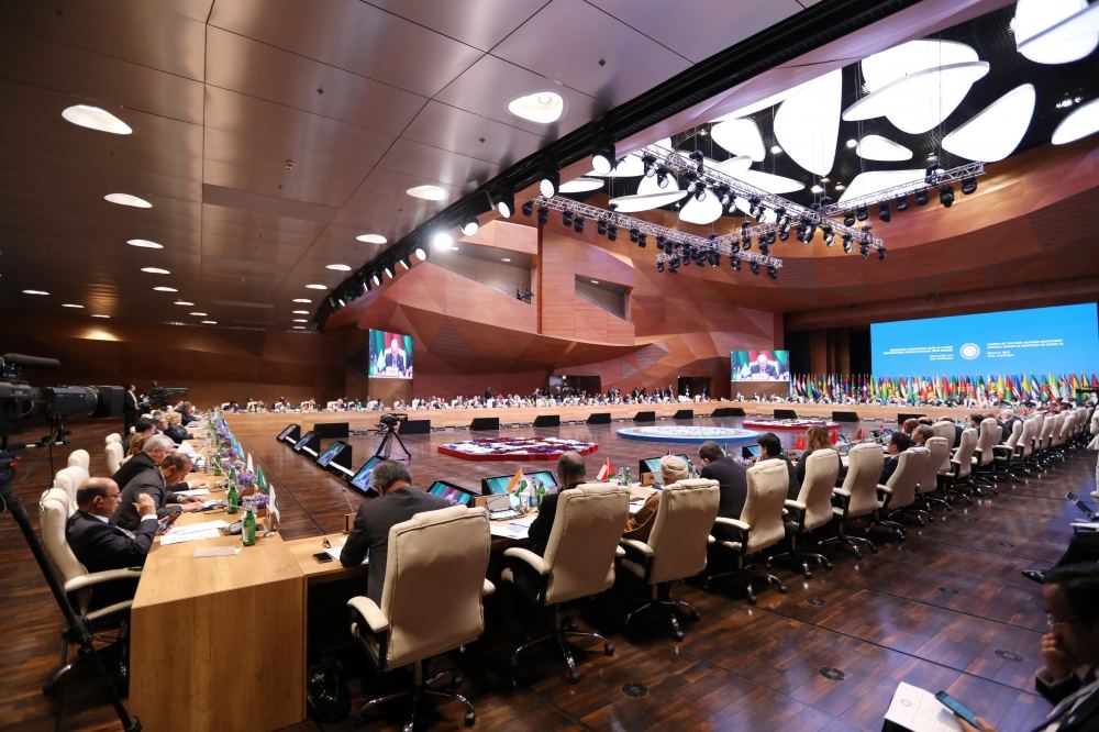 President Ilham Aliyev attends Summit of NAM Contact Group on fight against COVID-19 in Baku (PHOTO/VIDEO)