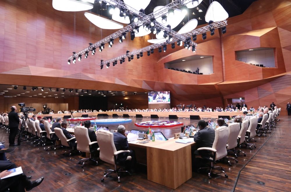 President Ilham Aliyev attends Summit of NAM Contact Group on fight against COVID-19 in Baku (PHOTO/VIDEO)