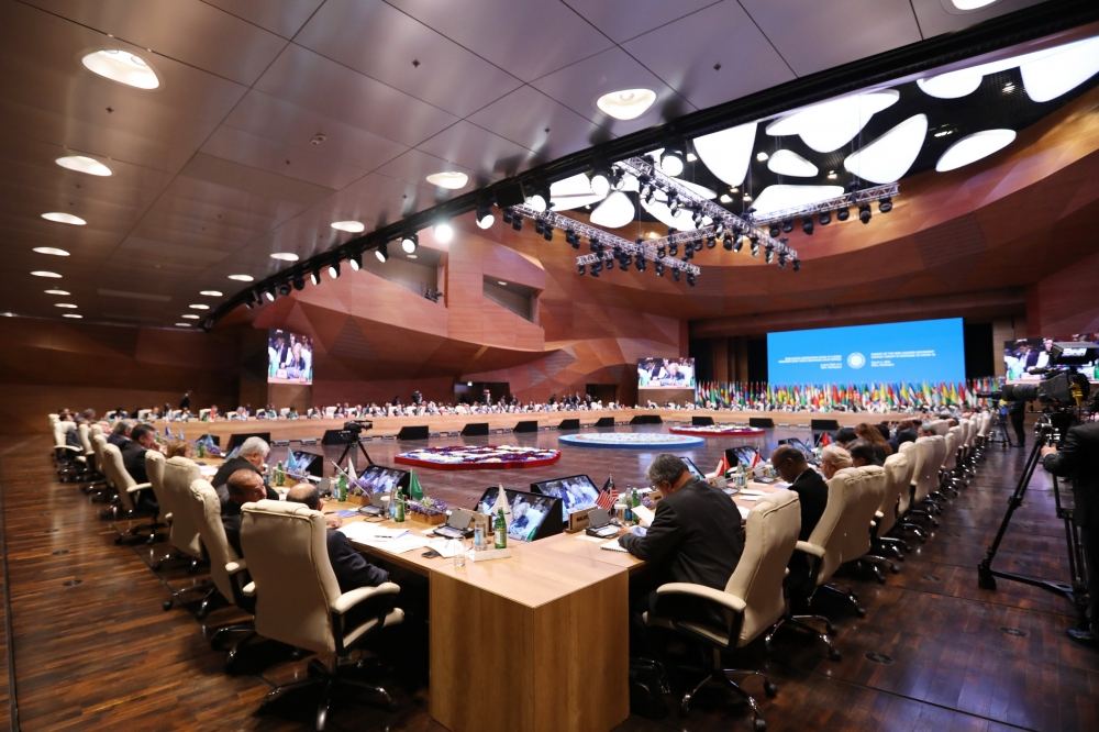 President Ilham Aliyev attends Summit of NAM Contact Group on fight against COVID-19 in Baku (PHOTO/VIDEO)