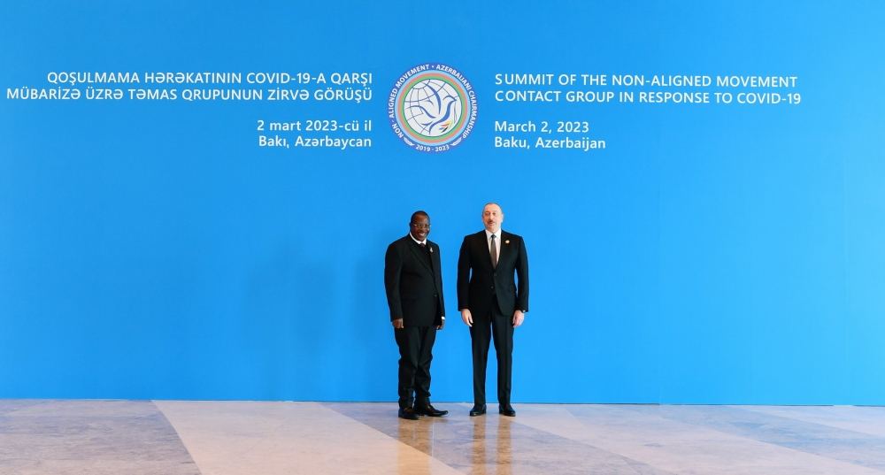 President Ilham Aliyev attends Summit of NAM Contact Group on fight against COVID-19 in Baku (PHOTO/VIDEO)