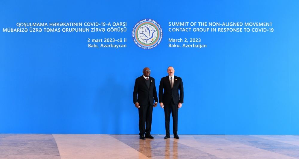 President Ilham Aliyev attends Summit of NAM Contact Group on fight against COVID-19 in Baku (PHOTO/VIDEO)