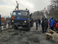 Another convoy of Russian peacekeepers freely moves along Azerbaijan's Lachin-Khankendi road (PHOTO)
