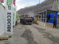 Another convoy of Russian peacekeepers freely moves along Azerbaijan's Lachin-Khankendi road (PHOTO)