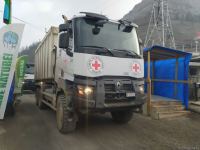 ICRC convoy drives freely along Azerbaijan's Lachin-Khankendi road (PHOTO)