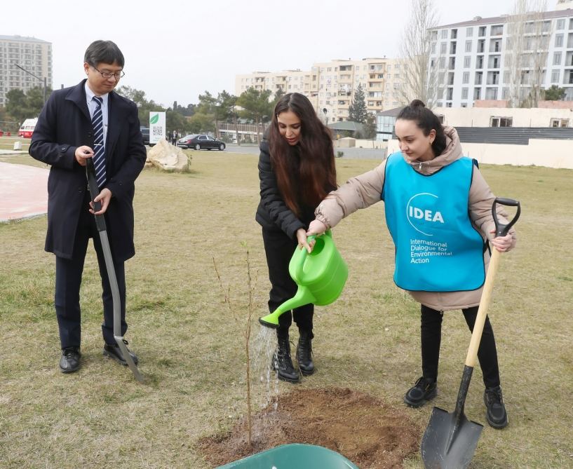 Heydar Aliyev Foundation’s VP Leyla Aliyeva takes part in “Green Marathon 2023” tree-planting campaign (PHOTO)