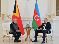 President  Ilham Aliyev meets President of Timor-Leste (PHOTO/VIDEO)