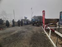 Convoy of Russian peacekeepers freely moves along Azerbaijan's Lachin-Khankendi road (PHOTO)