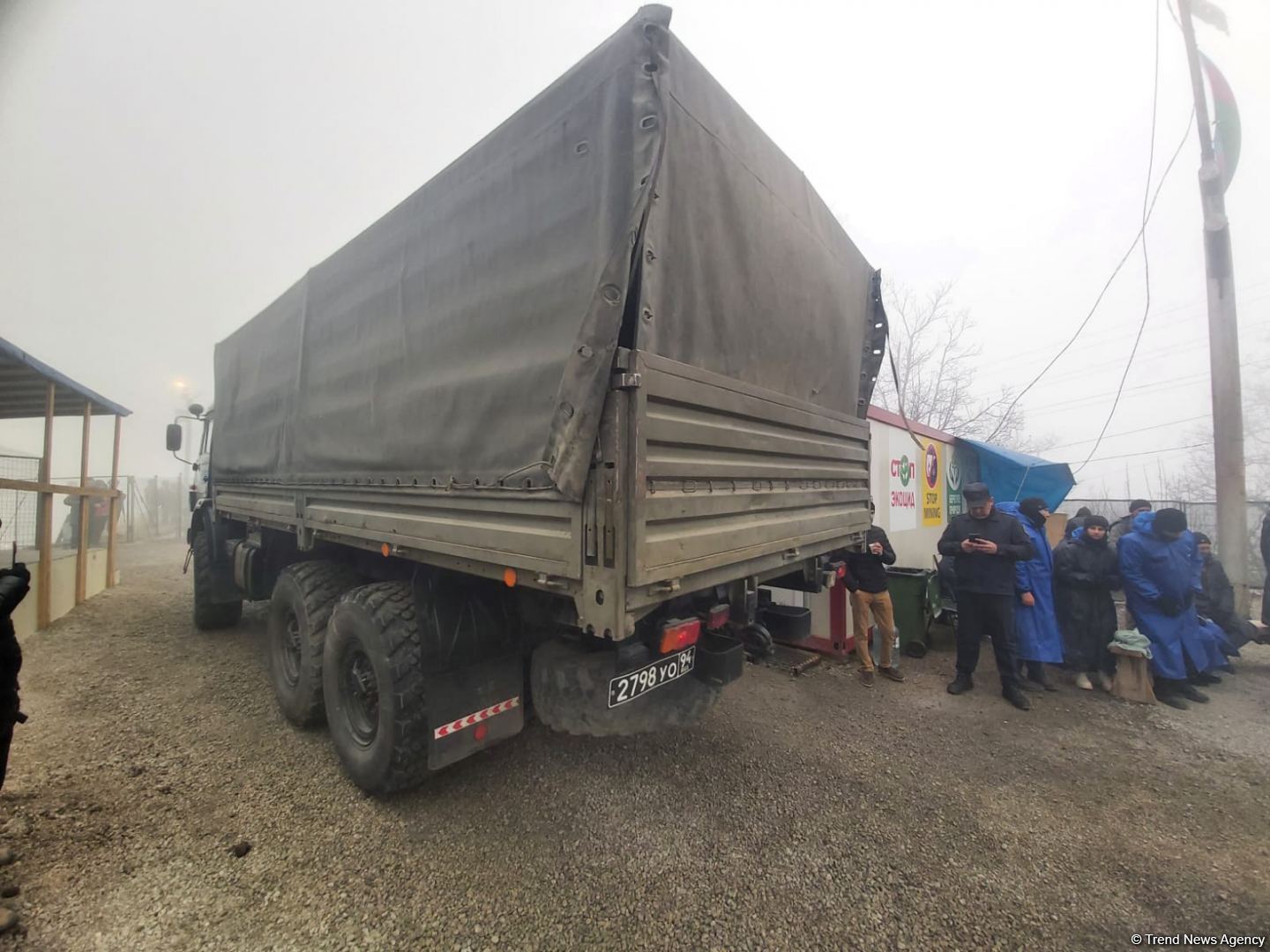 Convoy of Russian peacekeepers freely moves along Azerbaijan's Lachin-Khankendi road (PHOTO)
