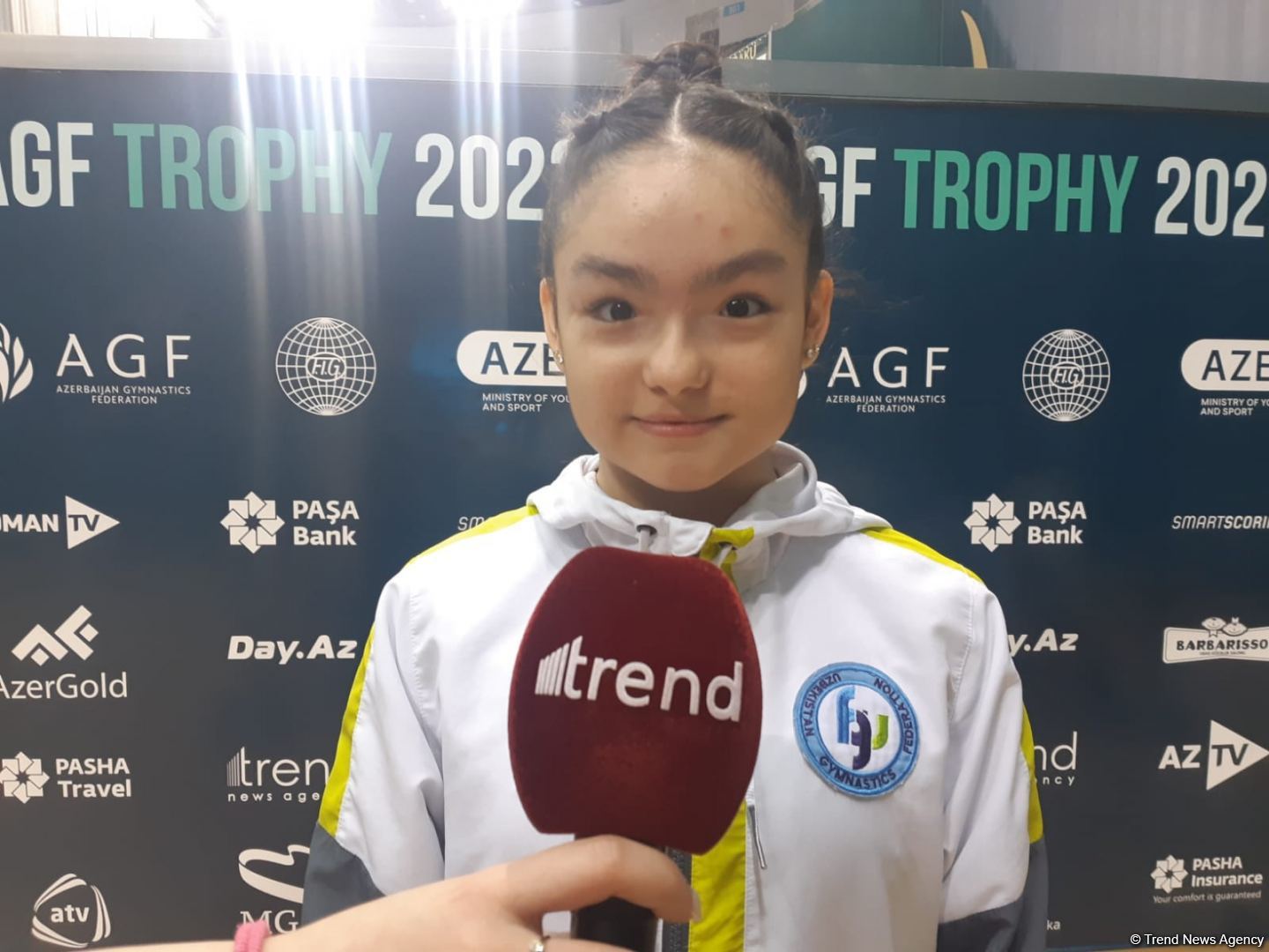 Athlete from Uzbekistan talks first time participating at FIG Artistic Gymnastics World Cup