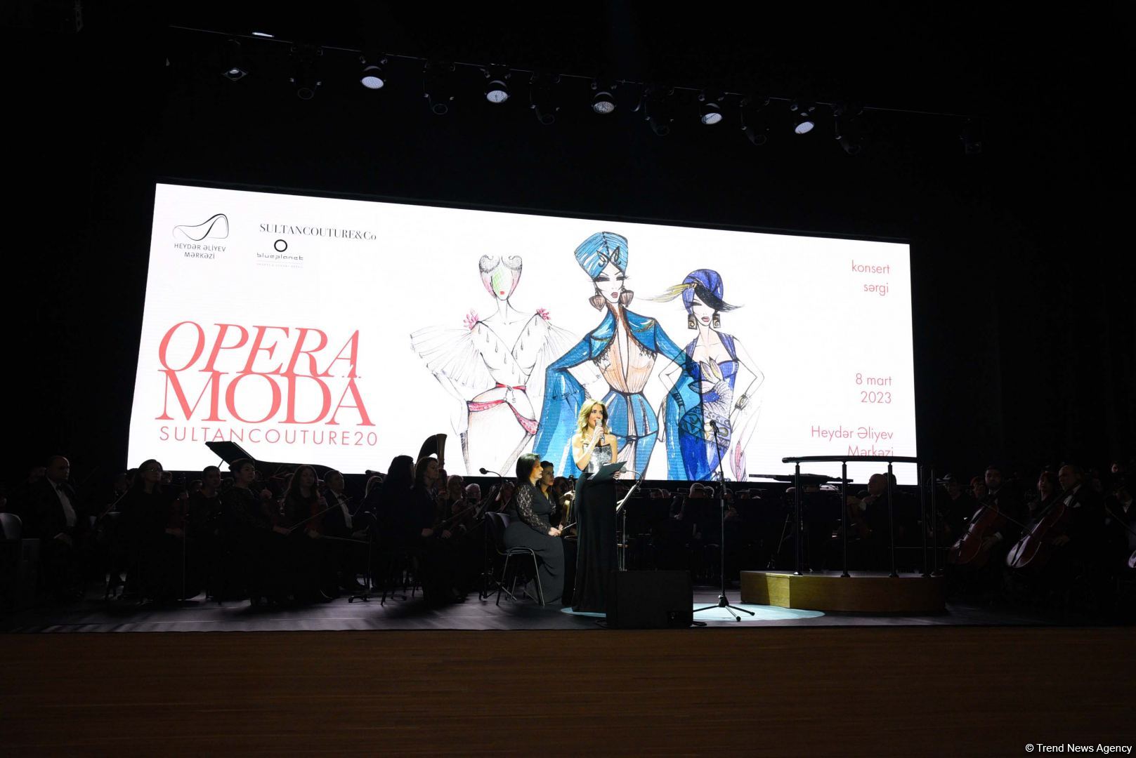 Stunning harmony of high art opera and fashion - Heydar Aliyev Center's gift for March 8 (PHOTO)