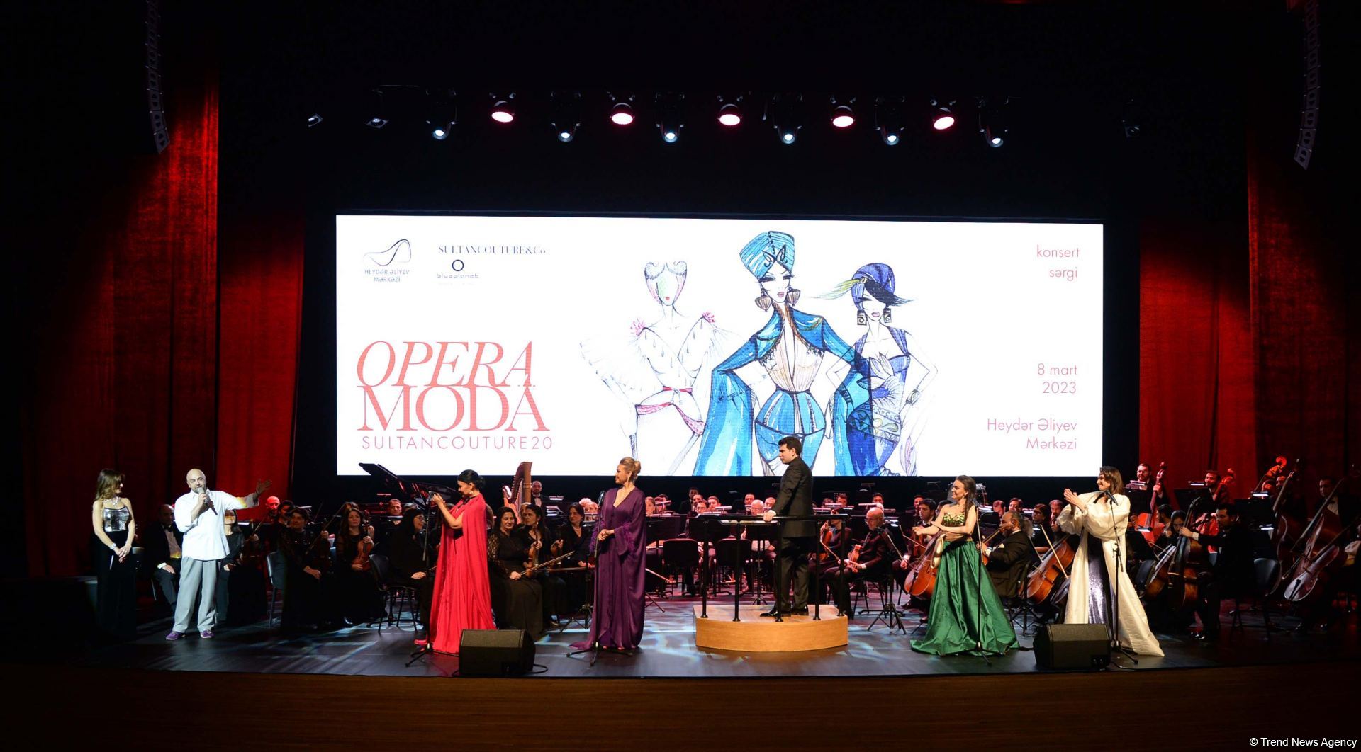 Stunning harmony of high art opera and fashion - Heydar Aliyev Center's gift for March 8 (PHOTO)