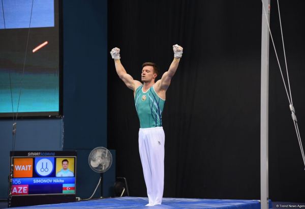 Azerbaijani gymnast wins gold at FIG Artistic Gymnastics Apparatus World Cup in Baku (PHOTO)